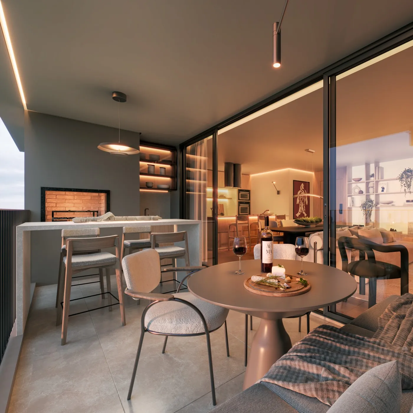 Imagem Lançamento imobiliario no Cabral - Moderno - Alto padrão