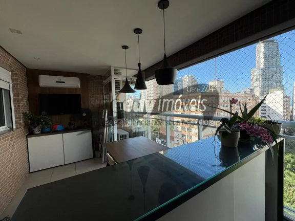 Imagem Apartamento em Santos 3 dormitórios, lazer completo