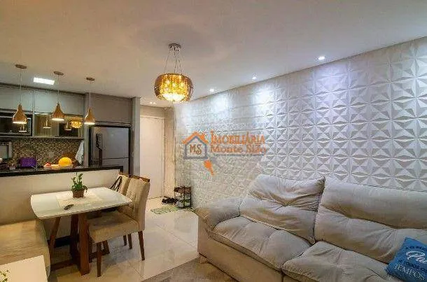 Imagem Apartamento com 2 dormitórios à venda, 55 m² por R$ 425.000,00 - Vila São Rafael - Guarulhos/SP