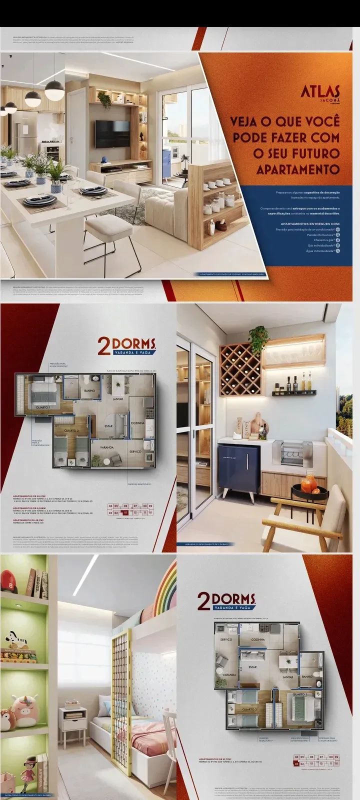 Foto do imóvel Apartamento com 2 Quartos à Venda, 45 m² em Jardim Santa Emília - São Paulo