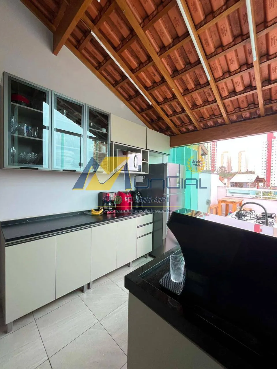 Imagem Cobertura Mobiliada para Locação com 91 m² e Área Gourmet em Santo André