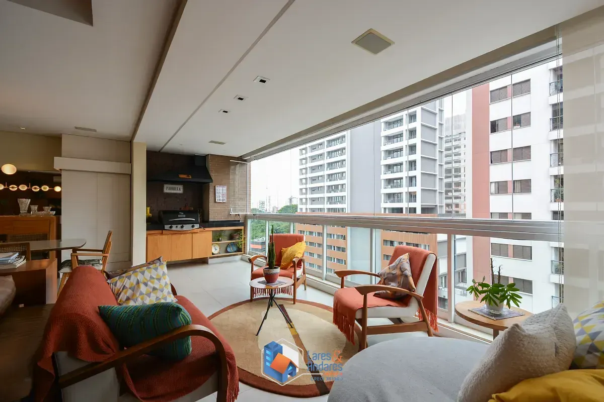 Imagem Apartamento para venda em Perdizes com 3 quartos, sendo 3 suítes, 137m²