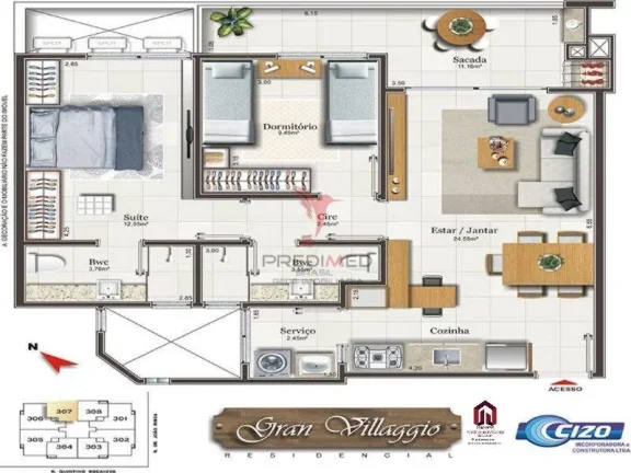 Imagem Residencial GRAN VILLAGGIO Imbituba SC Brasil