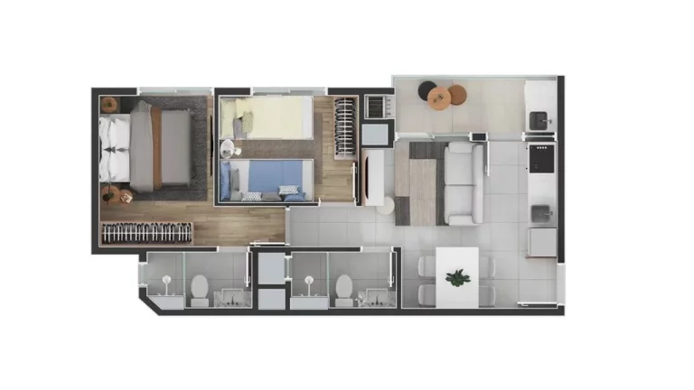 Imagem TJM 526 - Apartamento à venda no bairro Capão Raso - Curitiba/PR