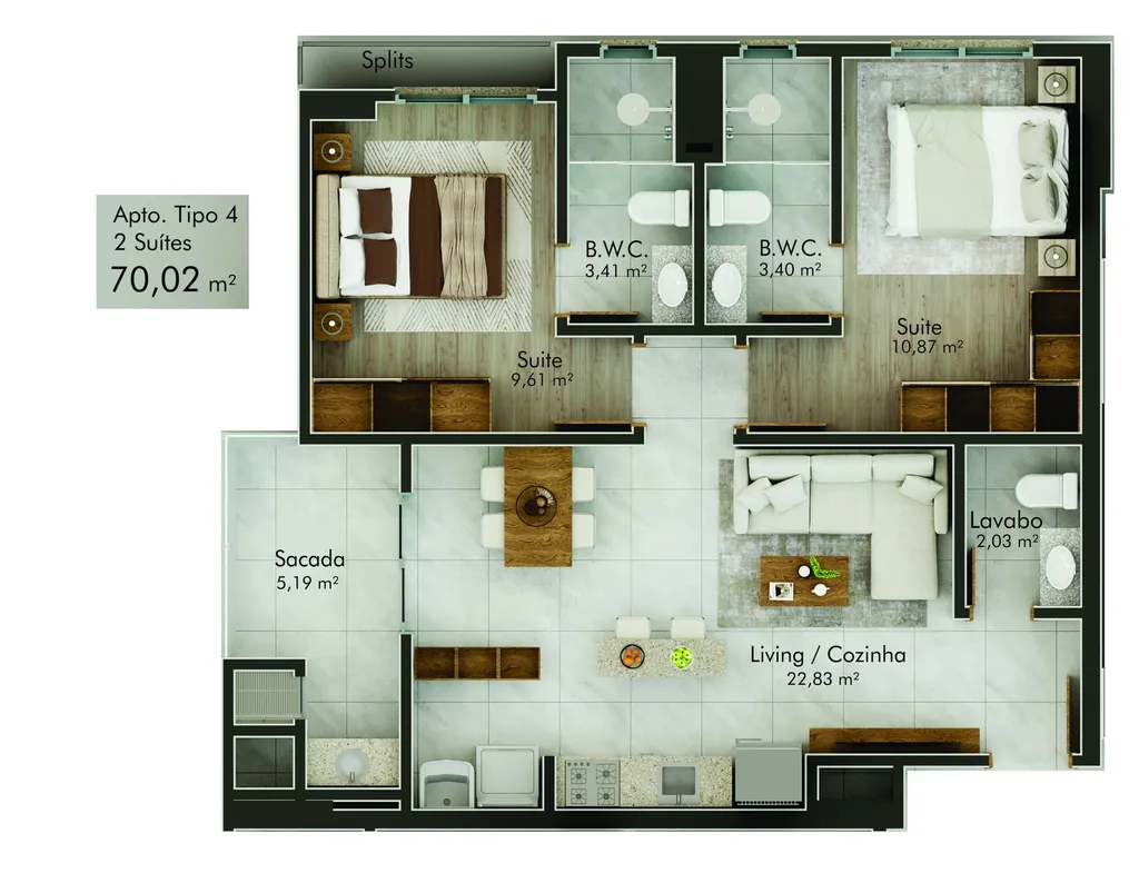 Imagem APARTAMENTO RESIDENCIAL em Barra Velha - SC, Barra Velha