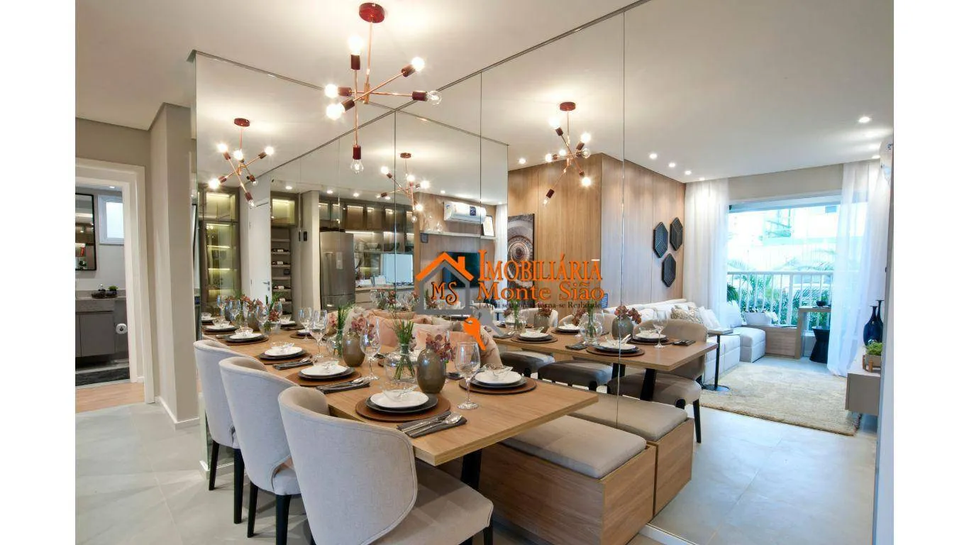 Imagem Apartamento com 2 dormitórios à venda, 55 m² por R$ 447.900,00 - Vila Itapegica - Guarulhos/SP