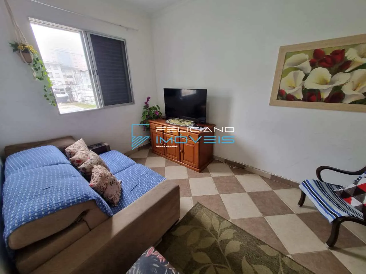 Imagem Apartamento com 1 quarto, Ocian, Praia Grande - R$ 265 mil, Cod: 7560