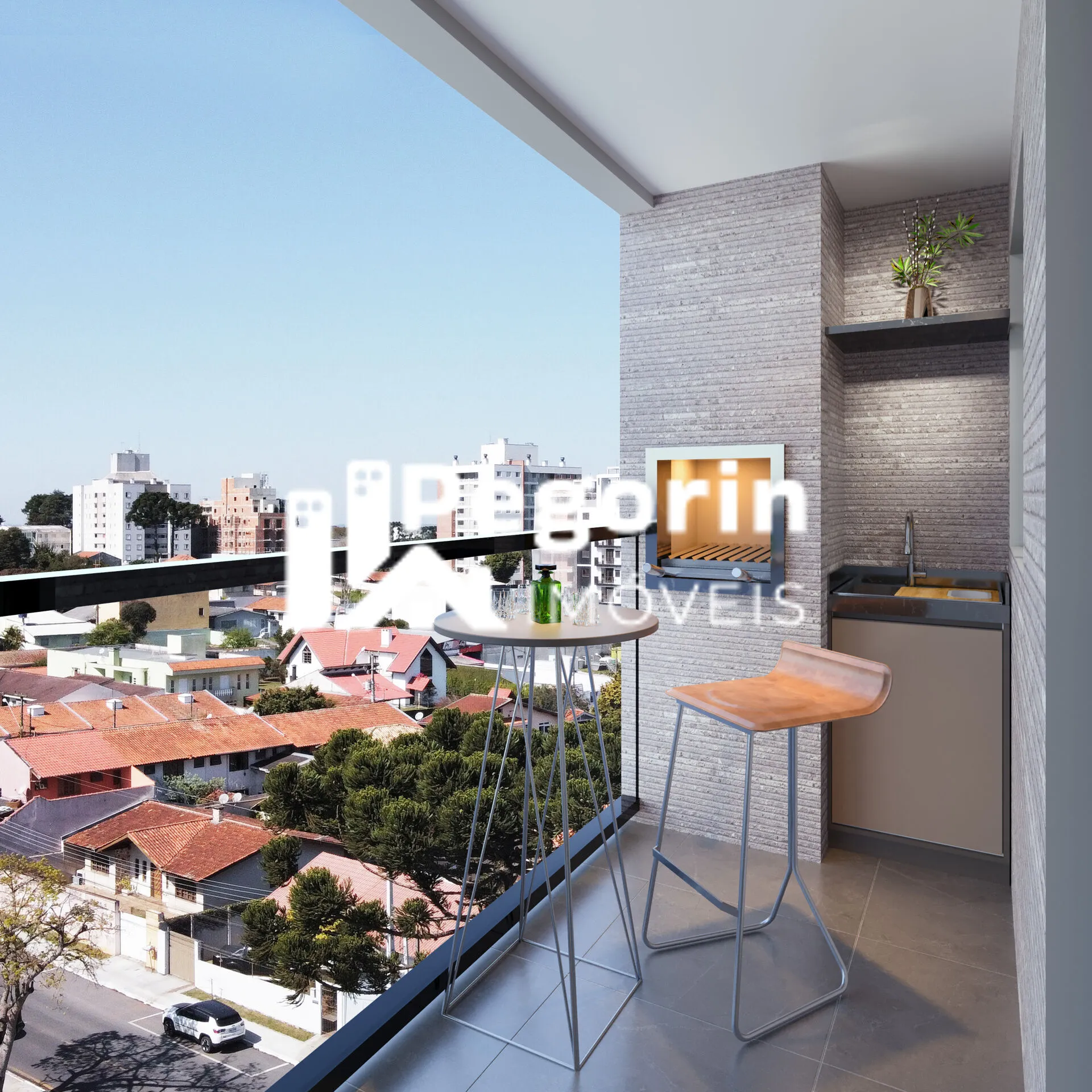 Imagem Apartamento à venda em Pinhais, Centro, com 2 quartos, 61,97m²