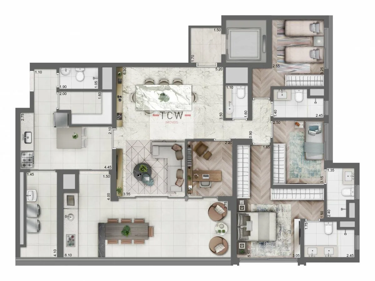 Imagem Apartamento com 3 dorm no Vila Clementino