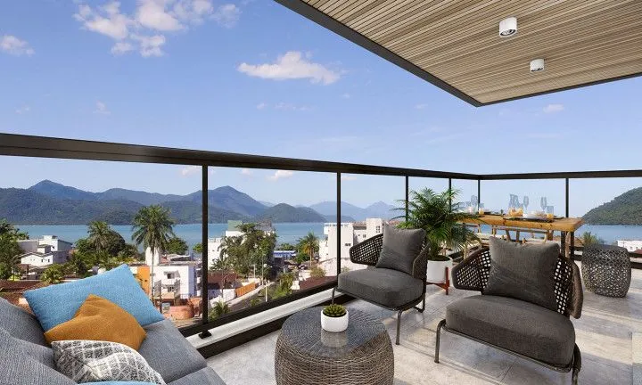 Imagem Apartamento com 2 Quartos à Venda, 78 m² em Itagua - Ubatuba