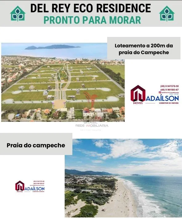 Imagem DEL REY ECO RESIDENCE EMPREENDIMENTO DE 2 CASAS JARDIM CAMPECHE FLORIANÓPOLIS SC