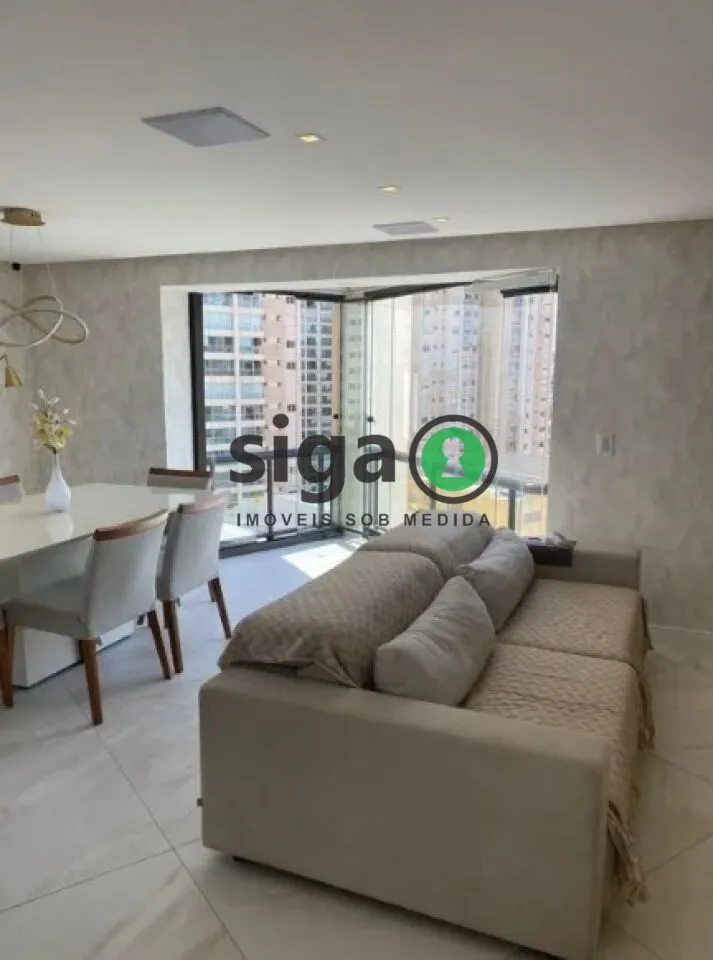 Imagem Apartamento reformado no Parque da Mooca com 156 m², 2 suítes e 3 vagas fixas