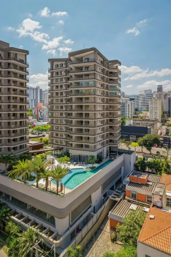 Imagem Apartamento para Venda em São Paulo, Pinheiros, 1 dormitório, 1 suíte, 2 banheiros, 1 vaga