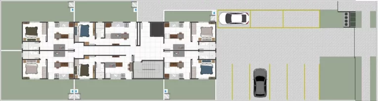 Imagem Apartamento para Venda em Curitiba, Cajuru, 1 dormitório, 1 banheiro