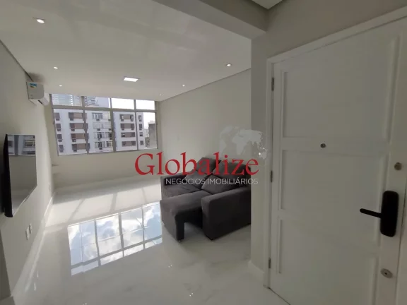 Imagem APARTAMENTO À VENDA DE 2 DORMITÓRIOS, 2 SUÍTES E VAGA DE GARAGEM NO BAIRRO DO BOQUEIRÃO EM SANTOS POR R$ 860.000,00.