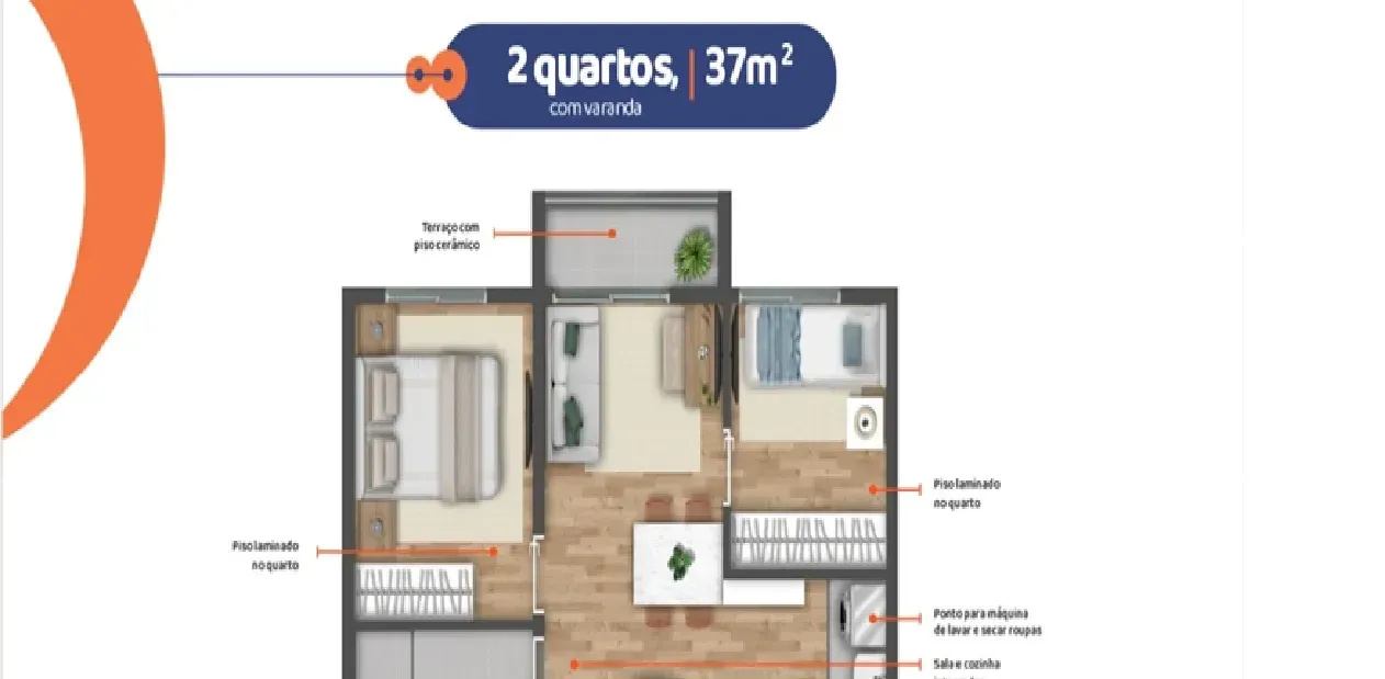 Imagem Apartamento com 2 Quartos à Venda, 27 m² em Vila Prudente - São Paulo