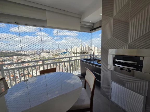 Imagem Lindo Apartamento para Venda, com 3 dormitórios, 1 Suíte, 2 vagas, Varanda Gourmet, 75m², Vila Apiaí, Santo André