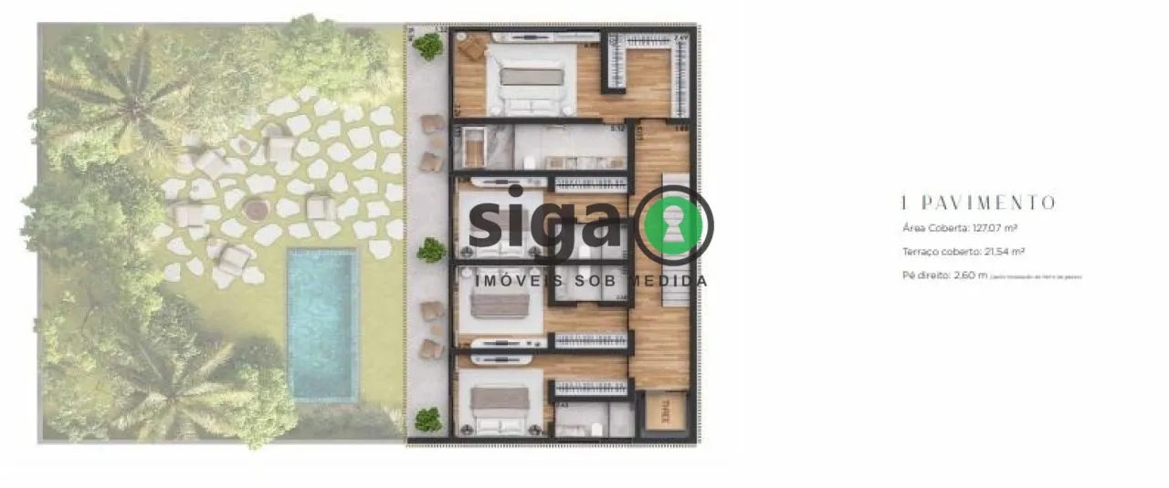 Imagem Casa em condomínio para venda na Cidade Jardim, São Paulo - SP