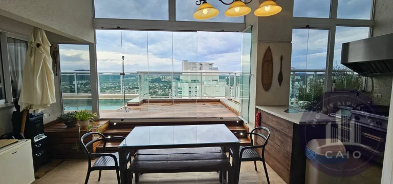Imagem Apartamento cobertura mobiliado 342 m², aluguel R$ 40.000 - Alphaville/SP