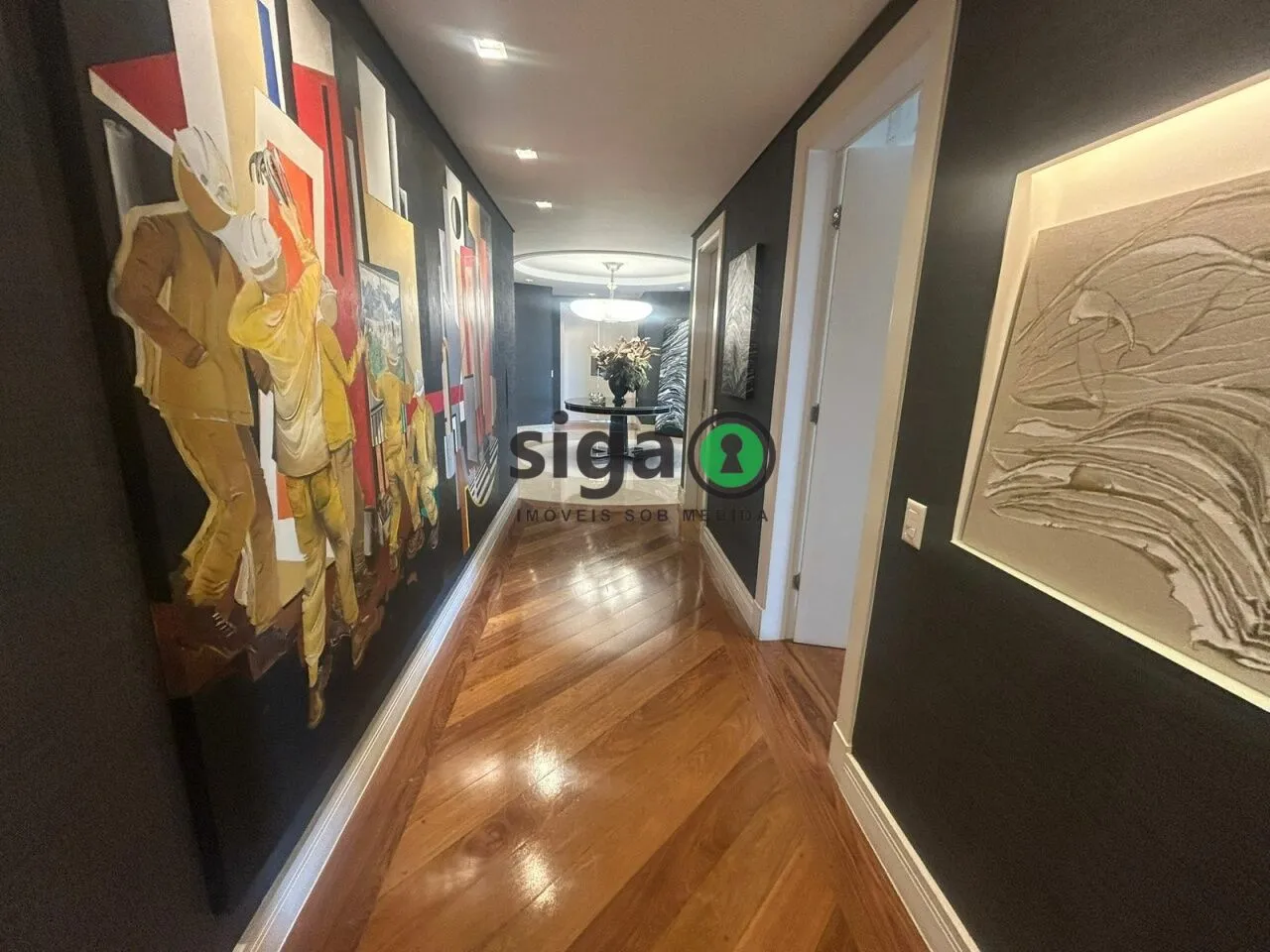 Imagem Apartamento mobiliado para locação no Panamby, de 606 m2, 4 suítes e 6 vagas