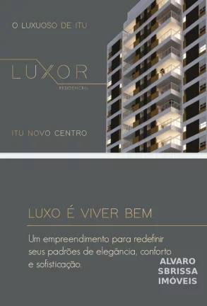 Imagem Apartamento à venda com 3 dormitórios 1 suíte no Condomínio Residencial Luxor - Condomínio de alto padrão no Itu Novo Centro localização privilegiada