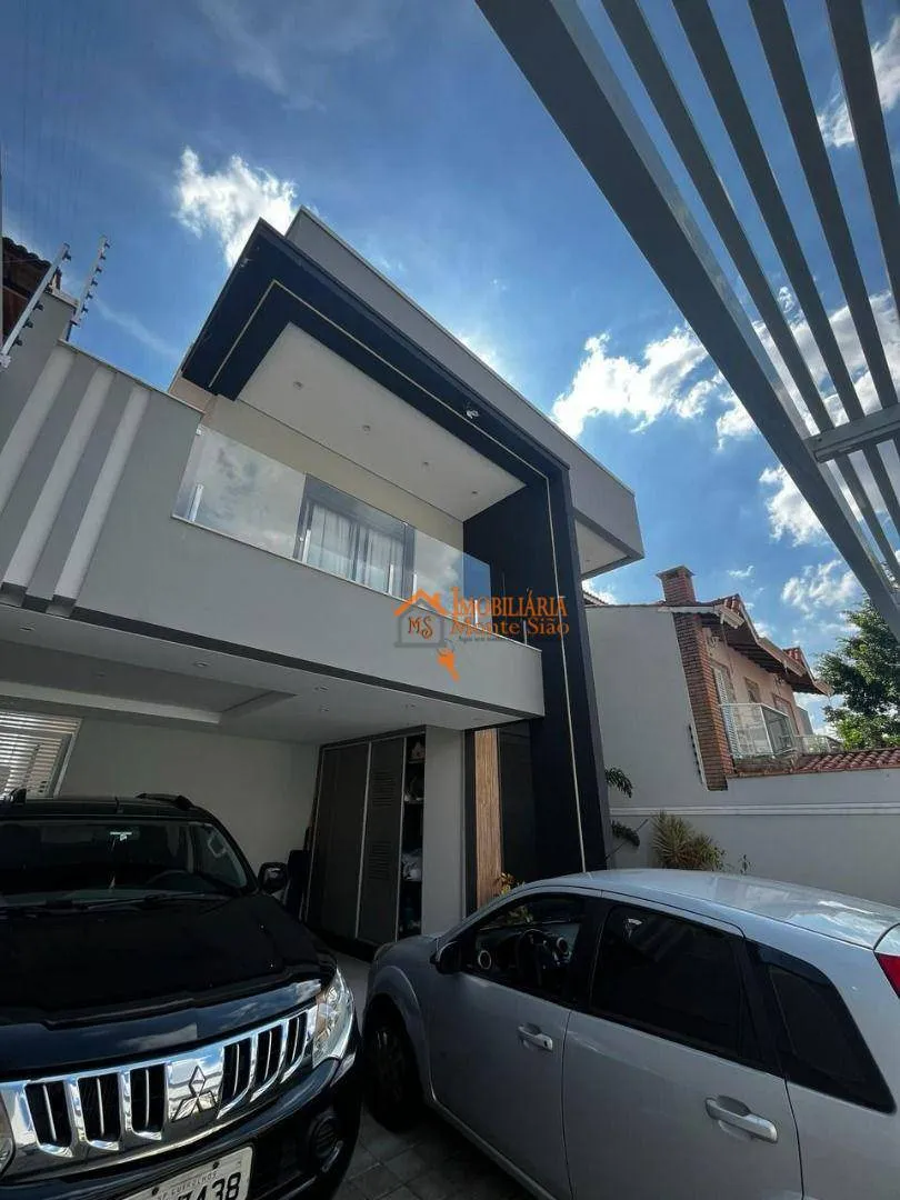 Imagem Sobrado com 4 dormitórios à venda, 210 m² por R$ 3.500.000,00 - Parque Renato Maia - Guarulhos/SP