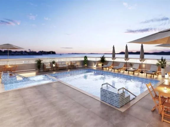 Imagem Apartamento com 2 dormitórios à venda, 84 m² por R$ 649.130 - Canto do Forte - Praia Grande/SP