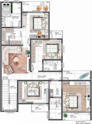 Imagem Sobrado com 4 Quartos à Venda, 280 m² em São Luiz Gonzaga - Passo Fundo