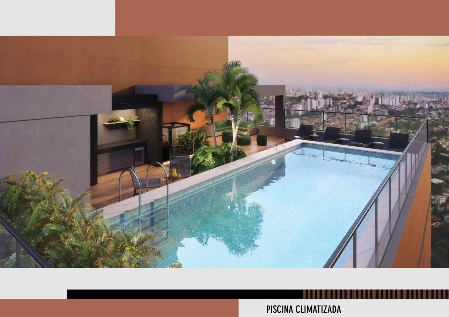 Imagem Apartamento 26,70m² para Locação na Avenida Santo Amaro, Frente à Estátua do Borba Gato, com Sacada e Lazer