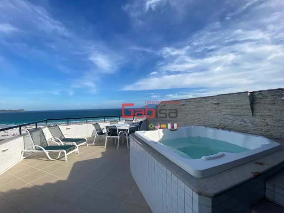 Imagem Cobertura com 4 dormitórios à venda, 250 m² por R$ 2.900.000,00 - Centro - Cabo Frio/RJ