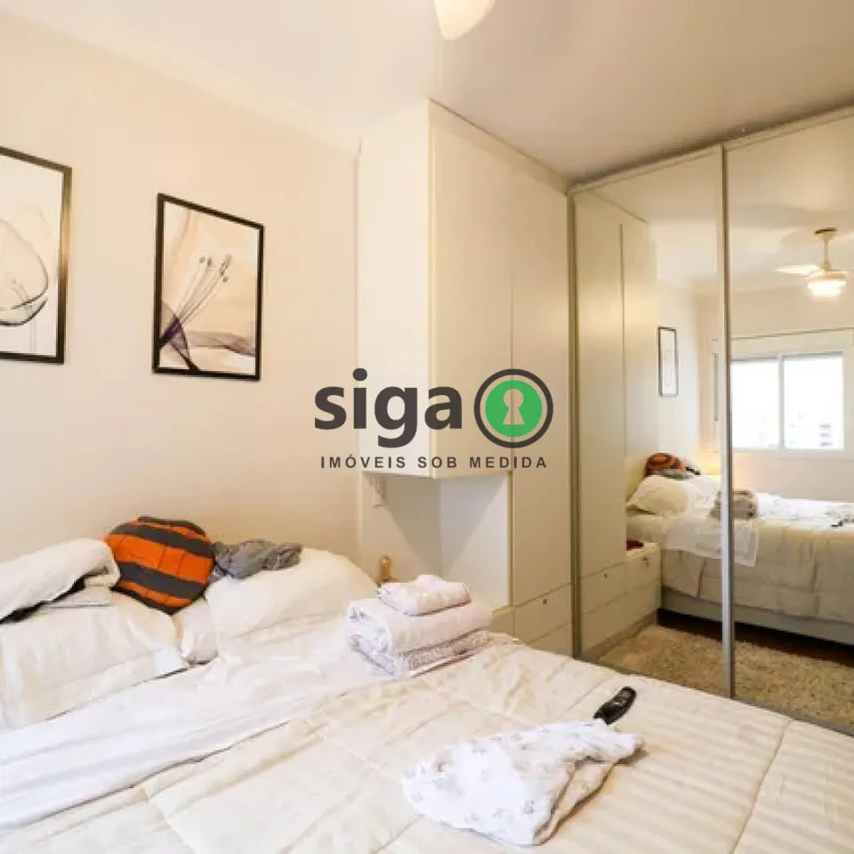 Imagem Apartamento Mobiliado com Suíte e Varanda no Melhor do Campo Belo.