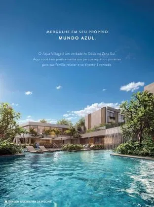 Imagem Aqua Village Residence Club: Condomínio Clube com Casas e Apartamentos de 56 a 210 m² no Catete, Zona Sul do Rio de Janeiro | Zona Sul Lançamentos