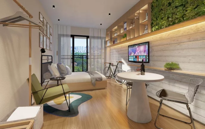 Imagem NURBAN IBIRAPUERA - VITA URBANA - Studios de 24m² (NR), próximo ao Shopping Metrô Santa Cruz!