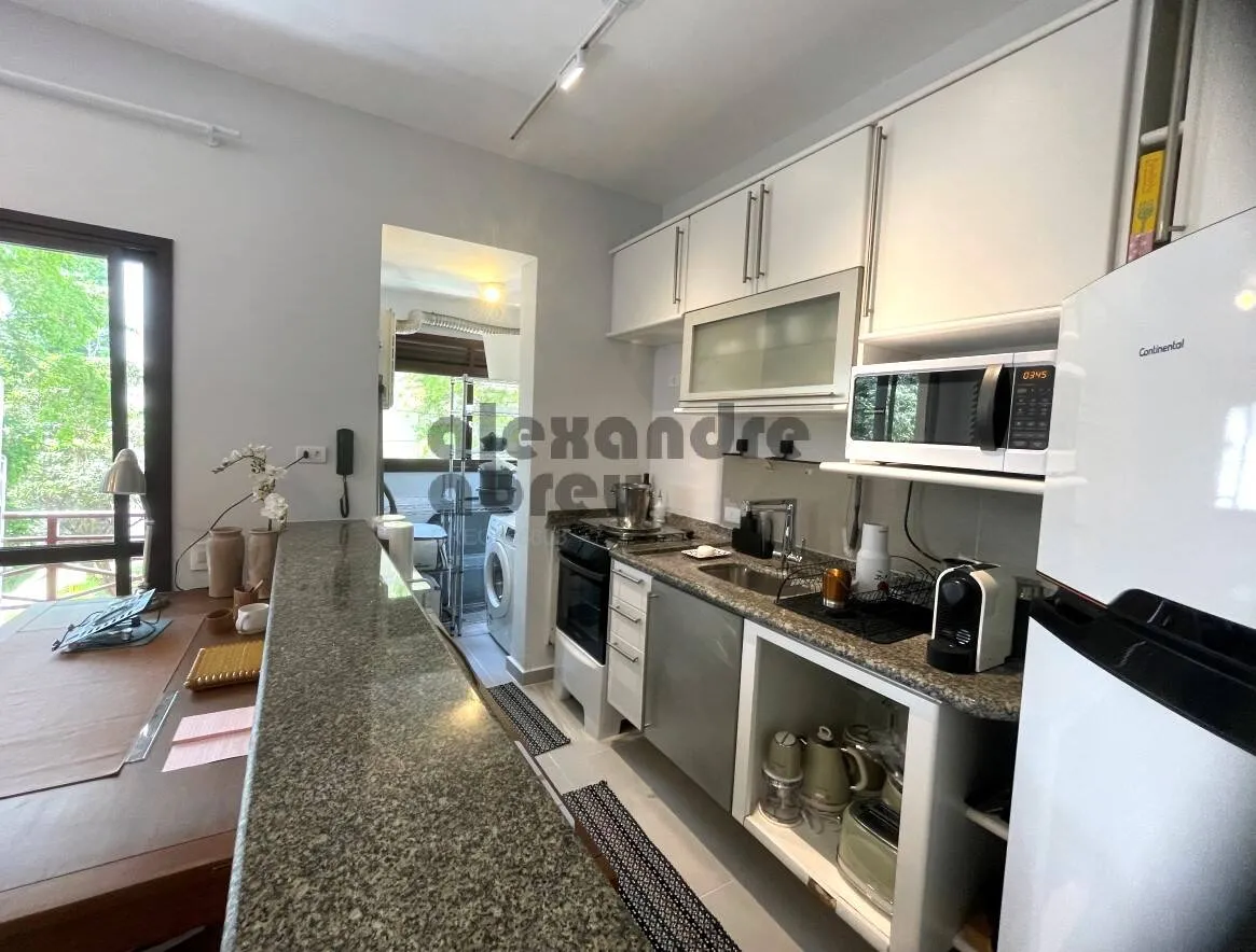 Imagem Apartamento todo mobiliado com terraço gourmet para locação no Morumbi