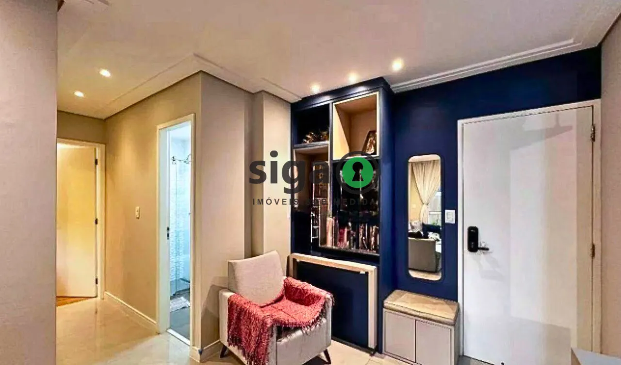 Imagem Apartamento à venda, com 68m2 e 2 dormitórios, no Brooklin.