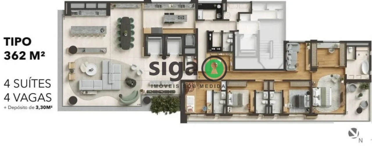 Imagem Apartamento para venda Alto de Pinheiros, São Paulo - SP