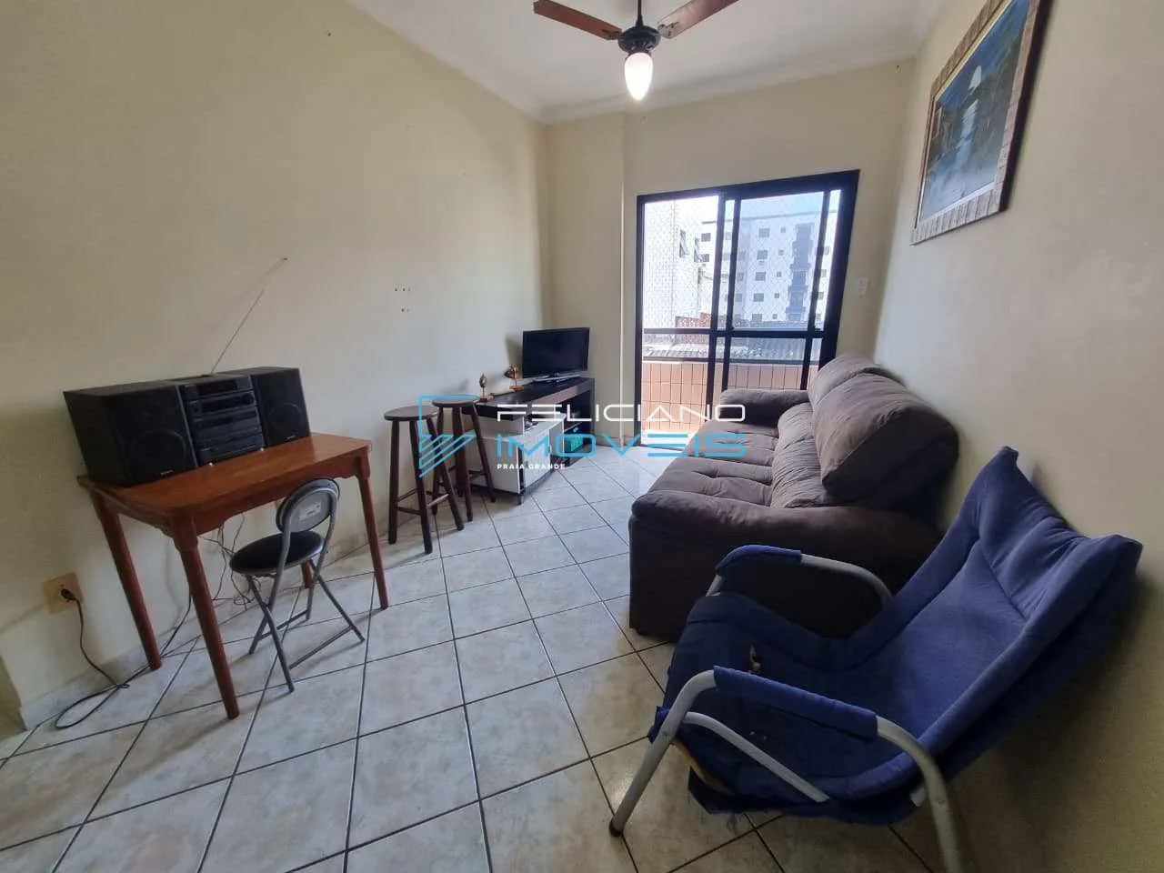 Imagem Apartamento com 1 quarto, Guilhermina, Praia Grande - R$ 315 mil, Cod: 7104