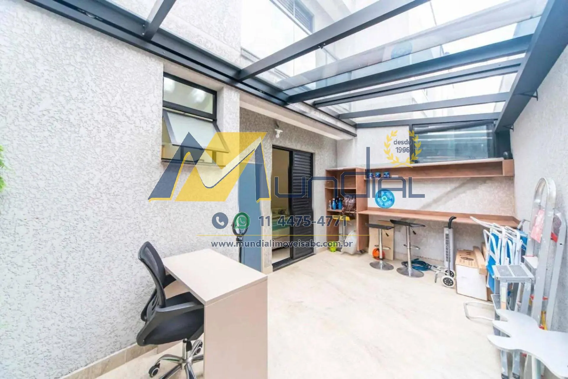 Imagem Apartamento Garden à Venda - 85 m², 3 Dormitórios e 2 Vagas em Santo André