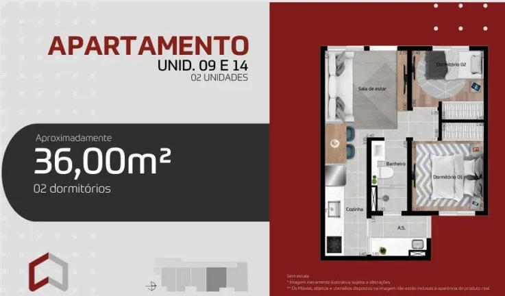 Imagem Lançamento - Apartamentos de 1 e 2 dormitórios em Guaianazes