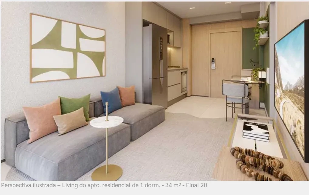 Imagem Studio com 1 Quarto à Venda, 25 m² em Indianópolis - São Paulo