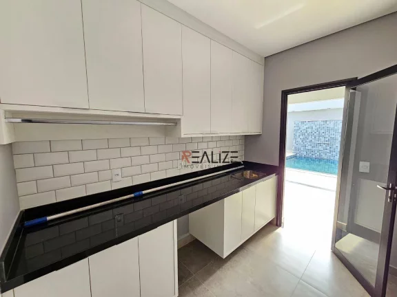 Imagem Casa moderna com 3 suítes e escritório à venda, 193 m² por R$ 1.640.000 - Condomínio Fechado - Indaiatuba/SP