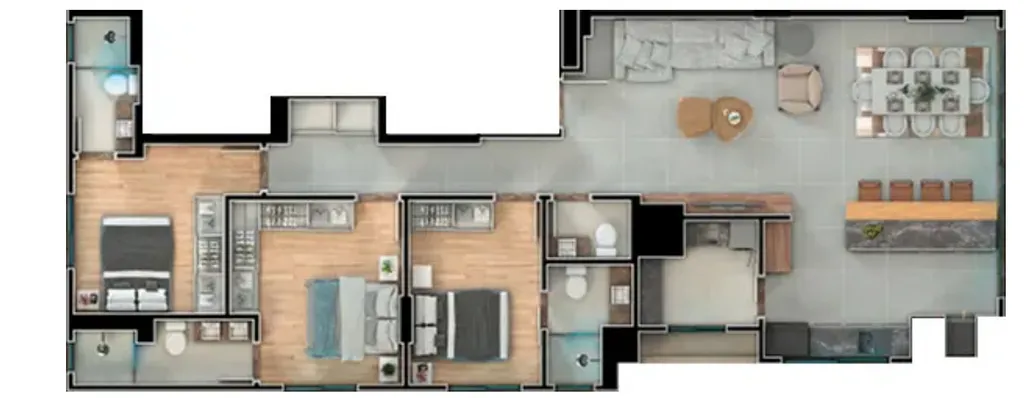 Imagem APARTAMENTO RESIDENCIAL em Balneário Camboriú - SC, Centro