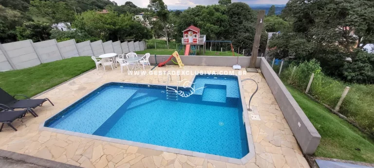 Imagem CHÁCARA 3 DORM 2 SUÍTES 1000m² PISCINA CONDOMÍNIO FECHADO ATIBAIA