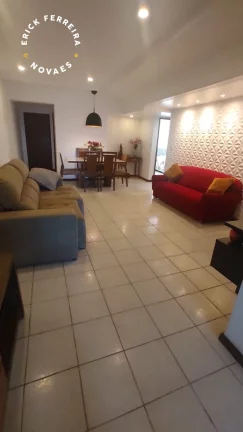 Imagem Apartamento de três dormitório sendo uma suite, a venda na avenida beira mar praia do Morro Guarapari-ES área lazer completo na cobertura.