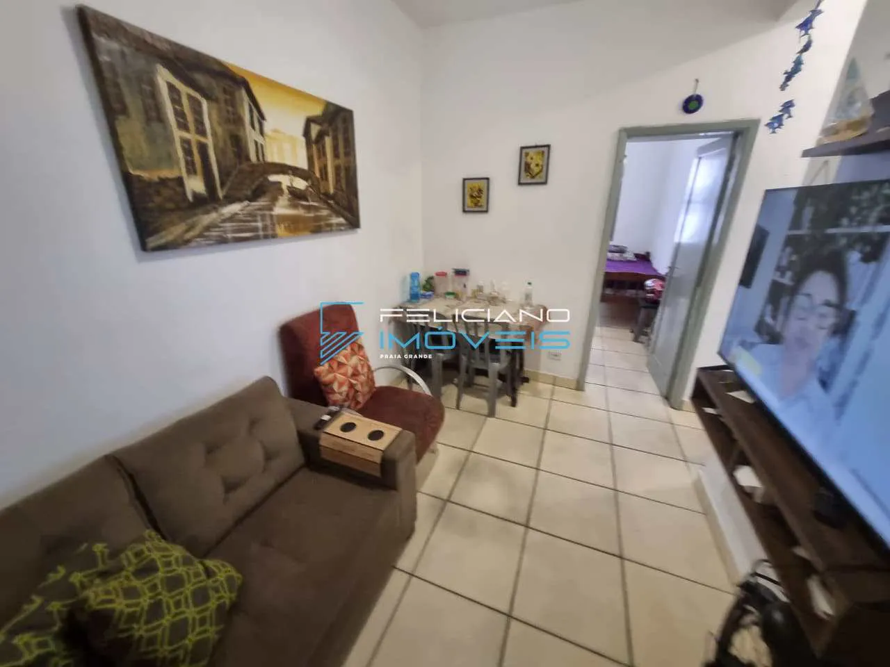 Imagem Apartamento com 2 quartos, Guilhermina, Praia Grande - R$ 298 mil, Cod: 7007