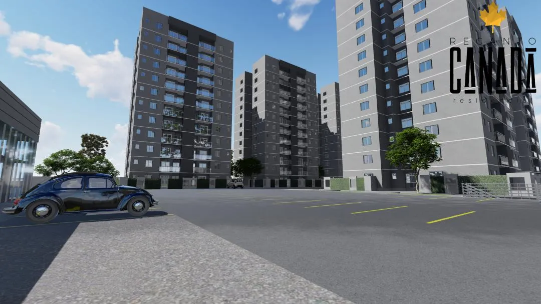 Imagem Apartamento com Suíte e Churrasqueira na sacada, no Bairro Canadá, Cascavel - Em Obras