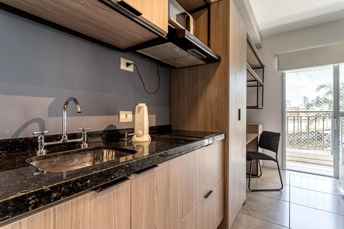 Imagem Apartamento com 1 Quarto para alugar, 24m² - Belenzinho