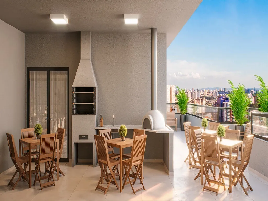 Imagem Apartamento à venda em São Bernardo do Campo-SP: 2 quartos, 2 suítes, 3 banheiros, 1 vaga na garagem, 60m² - Mondo Residencial no Baeta Neves!