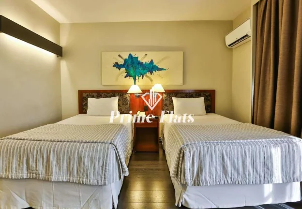 Imagem Flat disponível para venda DoubleTree by Hilton Sao Paulo Itaim, com 1 dormitório e 1 vaga de garagem