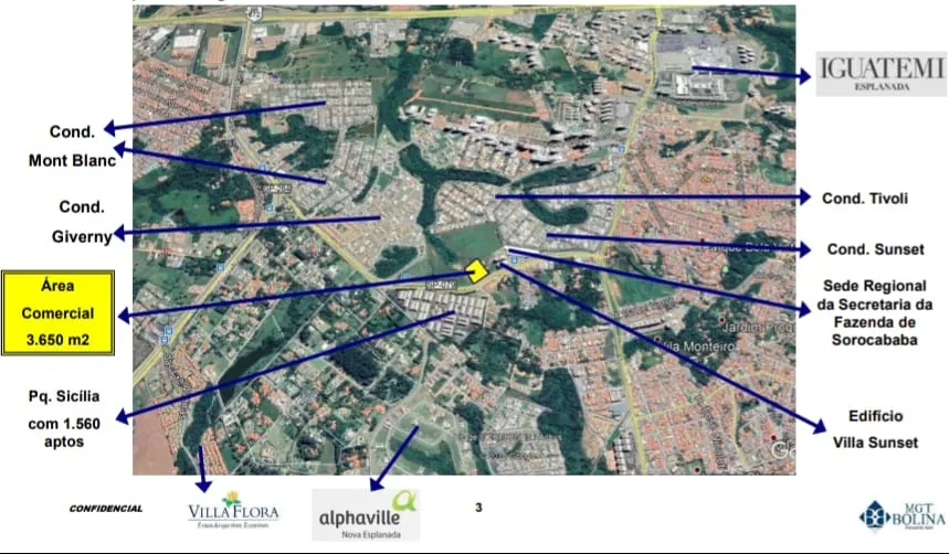 Imagem Excelente Área Comercial com 3.650 m² próximo ao Shopping Iguatemi.